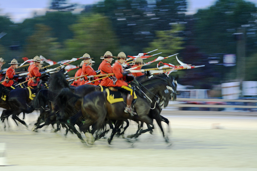 2013-08-24 The RCMP Musical Ride Charge