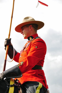RCMP Musical Ride member at Langley 2013-08-24 Photo by Colin MacGregor Stevens