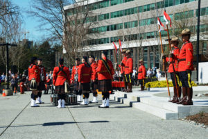 2016-03-31 RCMP Band new mace ceremony, retrieving drums Surrey BC (150)