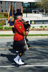 2016-03-31 RCMP Band marching in to receive their new mace Surrey BC (57)