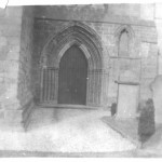 Brechin Catherdral archway 1912 Wm. Arnott Stevens photo