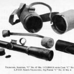 C No 32 MK 4 later called the C No 67 MK 1 rifle scope, made by REL Canada.