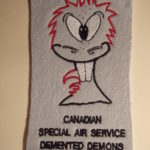 Canadian SAS Association Commemorative Funny jacket crest.