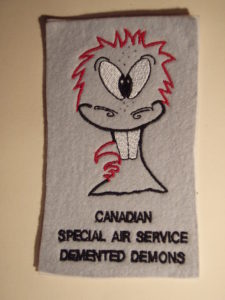 Canadian SAS Association Commemorative Funny jacket crest.