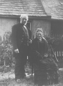 Duncan McGregor and unidenfied lady. Possibly his mother Catherine or his wife. 