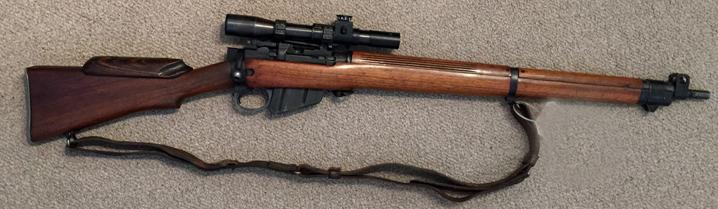 1944 Lee-Enfield No. 4 MK. I (T) sniper rifle