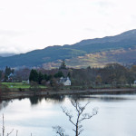 Kinloch Rannoch Southern part of the village from MacDonald Loch Rannoch Hotel