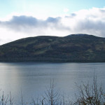 Loch Rannoch south shore which has the Black Woods.