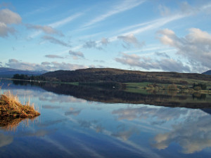 Loch Rannoch calm waters
