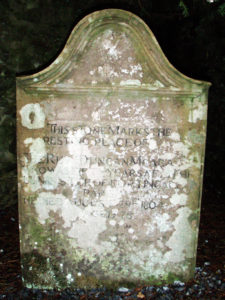 Grave of Duncan Macara at Fortingall Churchyard by CMS