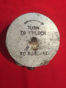 Parachute buckle WWII RAF RCAF Op Varsity dug