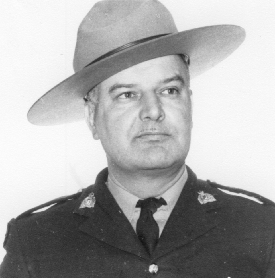 16419 Sgt. Ted Brue in RCMP Stetson