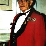 Lieutenant Colonel A. H. Stevens in mess kit in Vancouver BC in the early 1970s