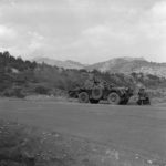 Ferret under fire UNFICYP Cyprus 1964 DND photo CYP64-31-10