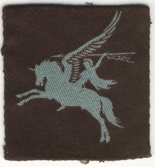 British Airborne Pegasus patch, printed - Left arm