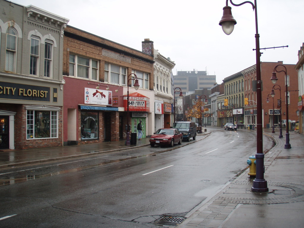 The same scene in November 2006 St. Catharines