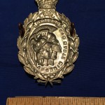 21 SAS Artists' Rifles cap badge  -  back Reproduction possibly