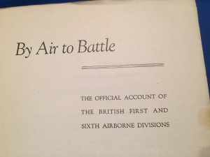 BY AIR TO BATTLE