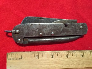 Clasp knife Canadian or British WWII MS LTD XX