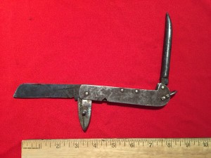 Clasp knife Canadian or British WWII MS LTD XX