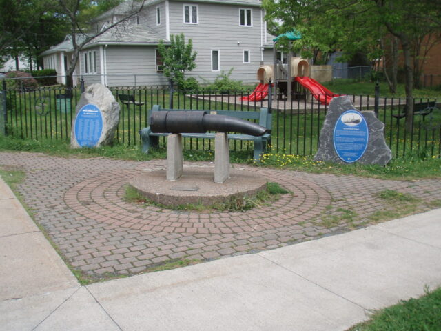 Cannon from the S.S. Mont Blanc Cannon from the S.S. Mont Blanc from the Halifax Explosion 1917-12-06