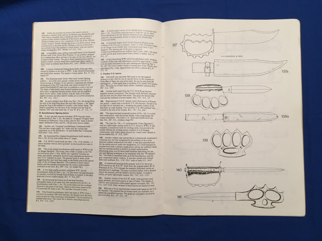 PRIMER OF MILITARY KNIVES PART TWO Hughes & Jenkins