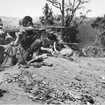 Sniper M1903A4 apparently in Burma WWII