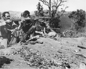 Sniper M1903A4 apparently in Burma WWII