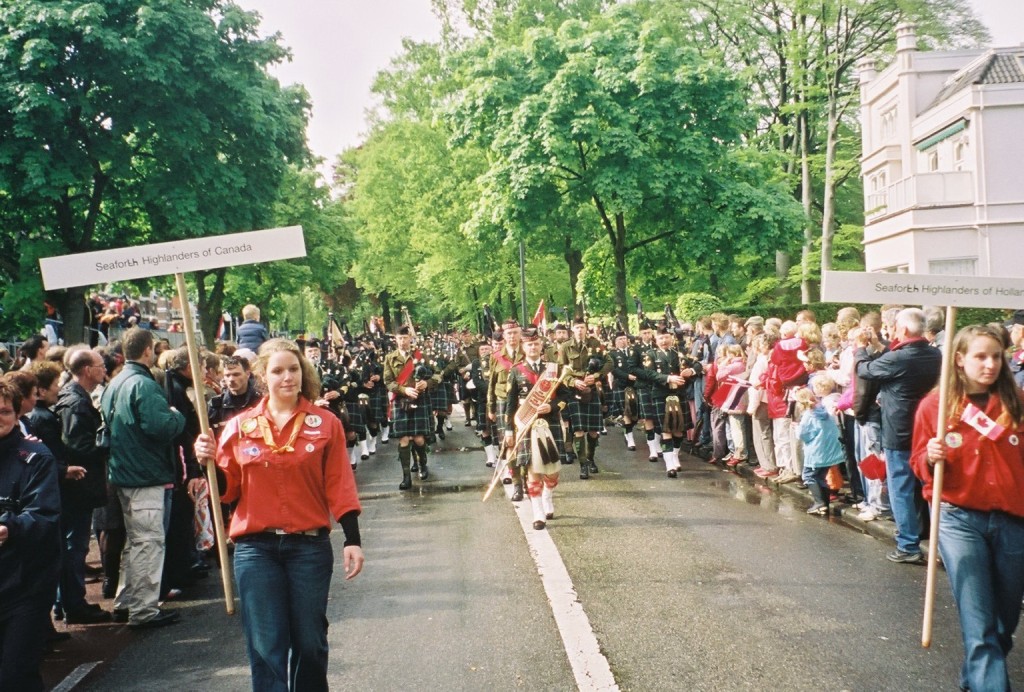 Apeldoorn 2005 - Seaforth Highlanders of Canada approaching