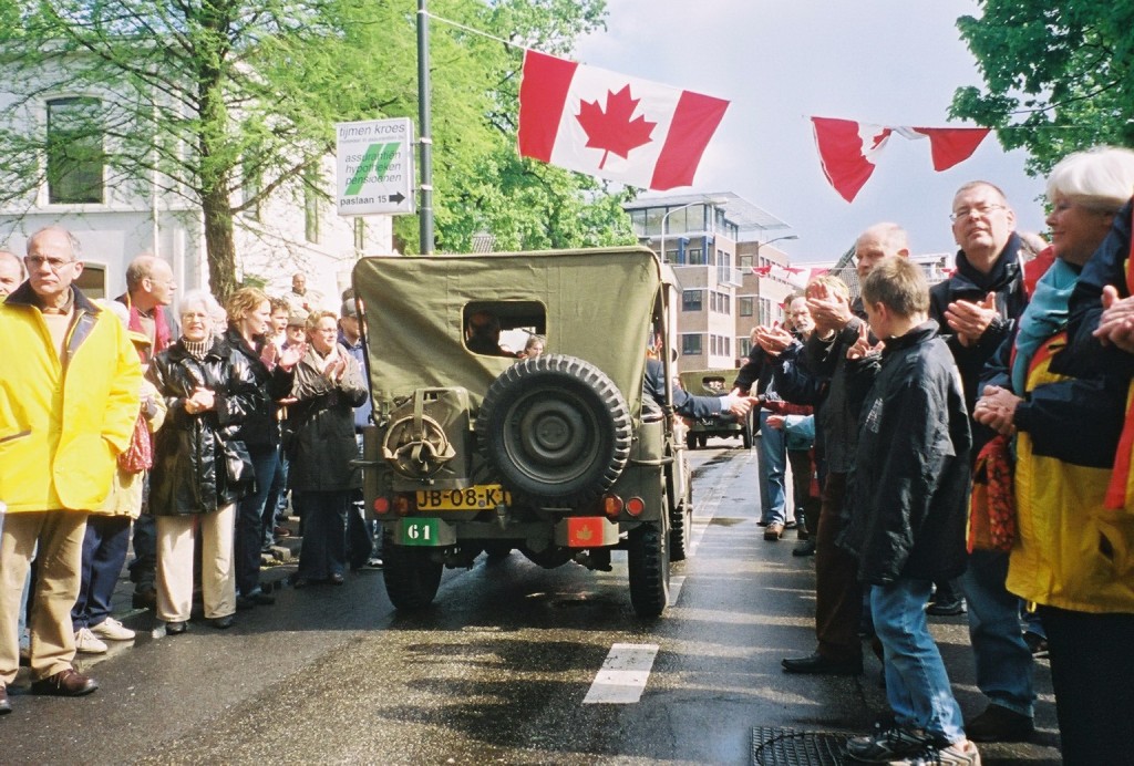 WWII jeep in Seaforth Highlanders of Canada markings Apeldoorn 2005