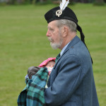 Holding the next generation of his clan at the Highland Games Victoria 2012 May