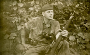 Pte Guy MARION Royal 22nd Regiment (R22R, the Van Doos). Served as a sniper in the Korean War, 1951-2 (ref. his interview on the MemoryProject)