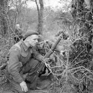 Sniper and dog handler late 1944 no details via Dean Bryan