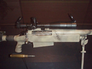 McMillan Bros TAC-50 SN 99GA004 record shot in Afghanistan at CWM 2007