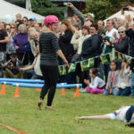 Scandinavian Midsummer Festival 2016-06-19 128 Wife Carrying Contest - What Second Place looks like.