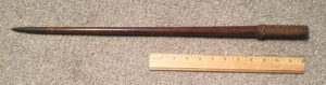 US Korean War Swagger stick weapon with .30/06 tip. From Dr. Bill Windrum Collection.