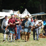 Fort Nisqually Brigade Days 2016 AUG (29) - The Fur Brigade coming up from the river.