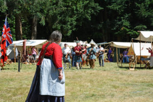 Fort Nisqually Brigade Days 2016 AUG (30) - Where is dat man 'o mine. I whup his ass good for leaving me with no money!"