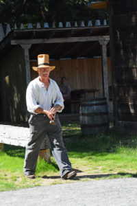 Fort Nisqually Brigade Days 2016 AUG (7) - Sartorial elegance ... on the frontier.