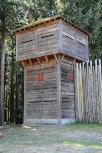 Fort Nisqually Brigade Days 2016 AUG (9) - A bastion of Fort Nisqually.