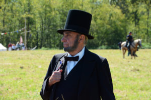 # 620 - The Commander-in-Chief, President Abraham Lincoln.