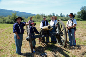 #716 - Union Gun crew - 1st Illinois Light Artillery Regiment Battery A Morgan's.