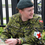 My cousin Annie Soncek who was a Medic covering the event.