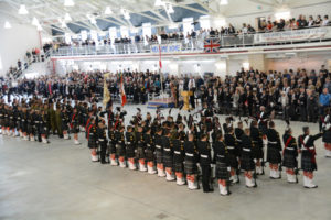 (322) Three cheers for the return to the Seaforth Armoury.