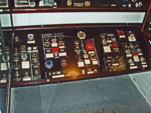 Case 20 - Seaforth Museum in 2008. Seaforth insignia etc.