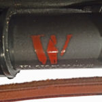 Red "W" "Waterproof"mark on a No, 32 MK. III scope. This mark is common on Mark 3 (Mk.III) scopes.