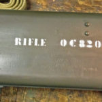 Early No. 8 MK. I scope case numbered to rifle and scope.