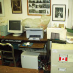 Seaforth Museum office computer desk July 2011