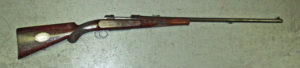 Very rare Boer Sporting Mauser 1896 "Pleizier" with escutcheon for "L.F. Botha Bethlehem" A very rare Boer War military rifle and possibly that of General Louis Botha., the famous Commando leader.