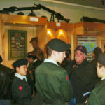 Army Cadets visiting the Museum in 2000.